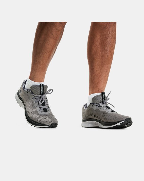 Men's UA Charged Bandit 7 ABC Reflect Running Shoes, Gray, pdpMainDesktop image number 6